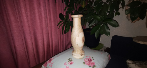 Thujenholz Vase