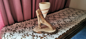 Fichtenholz Teelicht-kerzenhalter