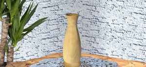 Fichtenholz Vase